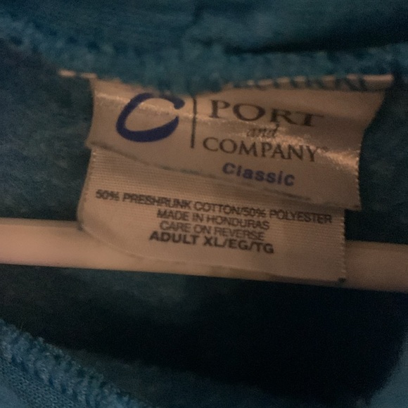 Oversized blue San Francisco California hoodie - Picture 2 of 3